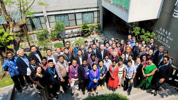 Asian church leaders at the 2015 ACLC in Taiwan. Photo: LWF/JC Valeriano