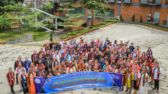 Kirchenleitungskonferenz der Region Asien bei ihrer Tagung in Indonesien, Oktober 2019. Foto: Beresman Nahampun