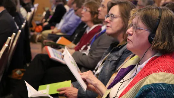 The Twelfth Assembly of the Lutheran World Federation, gathers in Windhoek, Namibia, on 10-16 May 2017. Photo by LWF/Brenda Platero