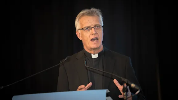 LWF General Secretary Rev. Dr Martin Junge. Photo: LWF/Albin Hillert