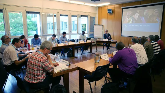 Eleven leaders from LWF member churches are meeting in Geneva 12-18 September, to share and learn about vocation in their respective churches and in the global LWF communion. Photo: LWF/S. Gallay