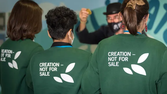 COP26 has concluded, but the LWF will continue to advocate for climate and intergenerational justice and creation care. Photo: LWF/Albin Hillert