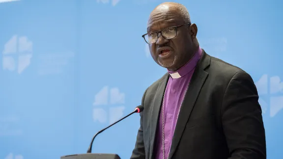 LWF President Archbishop Dr Panti Filibus Musa. Photo: LWF/A. Hillert