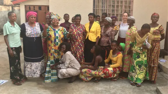 The LWF was part of a delegation that recxently met with survivors of sexual violence in the Democratic Republic of Congo. Photo: Mukwege Foundation