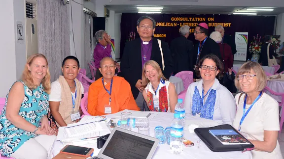 Members of the consultation, in Myanmar. The consultation aimed to tell positive stories of how the two faith traditions engage with each other in Myanmar. Photo: Anglican church