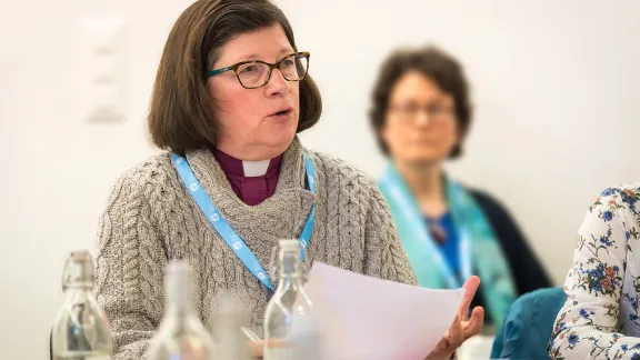 Elizabeth Eaton, Leitende Bischöfin der Evangelisch-Lutherischen Kirche in Amerika. Foto: LWB/Albin Hillert