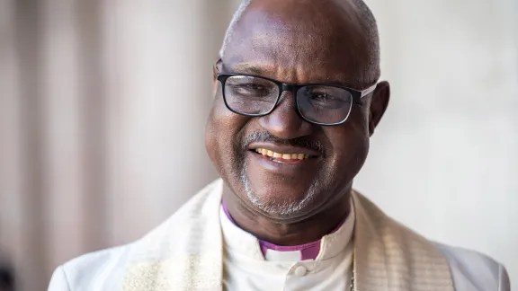 LWF President Archbishop Dr Panti Filibus Musa. Photo: LWF/Albin Hillert 