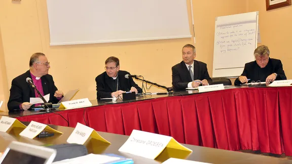 Teilnehmende der Podiumsdiskussion zum Reformationsjubiläum 2017. Foto: Gerhard Frey-Reininghaus