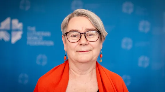 Eva Christina Nilsson leitet die Abteilung für Theologie, Mission und Gerechtigkeit des LWB. Foto: LWB/S. Gallay