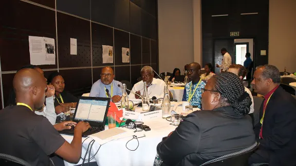 Delegates at the Africa Pre-Assembly, Windhoek, Namibia, May 2017. Photo: LWF/Felix Samari