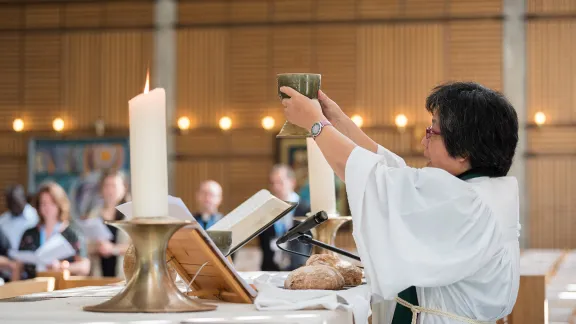 Eucharistic celebration during LWF Council meeting 2019. Photo: LWF/A. Hillert