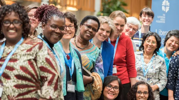 Women's pre-council meeting, in anticipation of the Lutheran World Federation council meeting 2019. Photo: LWF/Albin Hillert