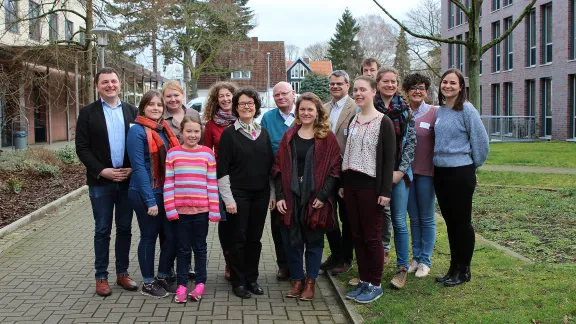 GNC/LWF scholarship holders and staff met in Hanover, Germany. Photo: LWF/A. WeyermÃ¼ller