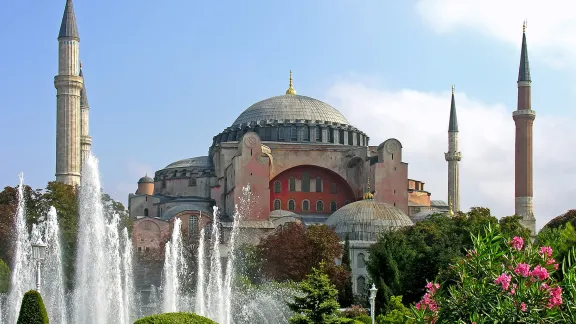 Hagia Sophia in Istanbul, Turkey. Photo: Dennis Jarvis