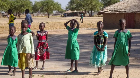 Eine Gruppe von Kindern im Bundesstaat Jonglei, Südsudan. Foto: ALWS/Julie Krause