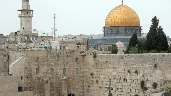 Old city of Jerusalem. Photo: LWF/M. Brown