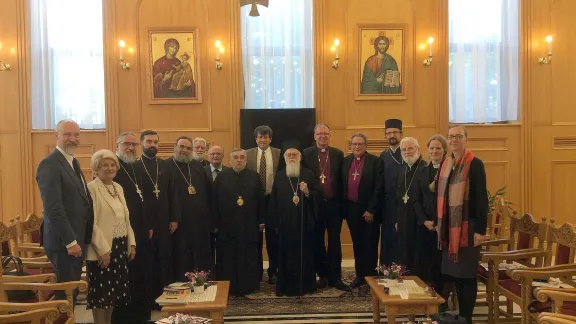 The Preparatory Committee for the 18th Plenary Session of the International Joint Commission on the Theological Dialogue between the LWF and the Orthodox Church, the meeting was held in Tirana, Albania. Photo: Archimandrite Agathangelos