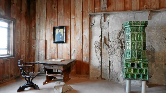 Lutherâs room at the Wartburg, Germany. Photo: Wartburg-Stiftung Eisenach