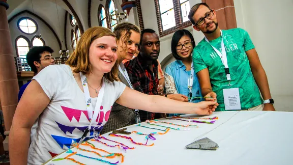 LWF youth have significantly advanced the communionâs advocacy priorities including climate justice and peace building. Photo: LWF/Johanan Celine P. Valeriano