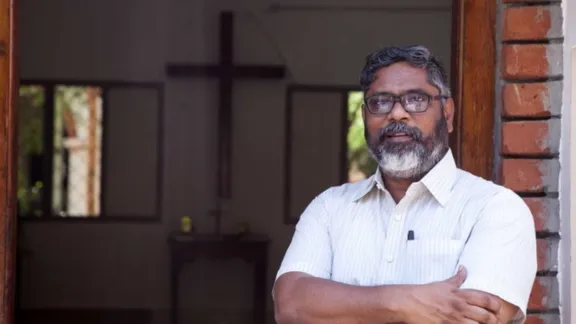 The executive secretary of the United Evangelical Lutheran Churches in India, Rev. Joshuva Peter, says the disease âis exposing once again Indiaâs deep economic divideâ with the countryâs poorest people being hardest hit by restrictions aimed at curbing the spread of infections. Photo: Vinod Baluchamy/UELCI.