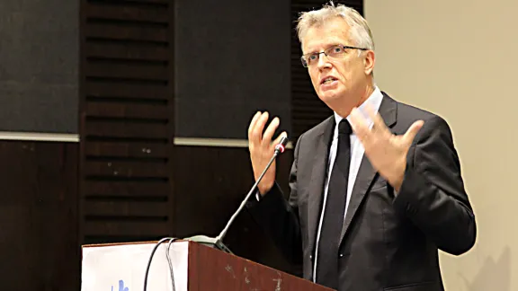 African churches have had a valuable contribution to make to the communion, Rev. Dr Martin Junge said in his address Africa Pre-Assembly. Photo: LWF/A. WeyermÃ¼ller