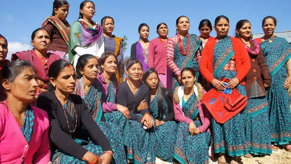 A cooperative of Dalit women in Nepal. LWF is working with marginalized communities to help them claim their rights. Photo: LWF/C. KÃ¤stner