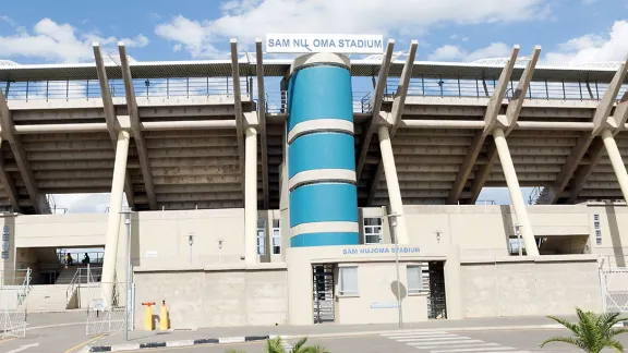 The Samuel Nujoma Stadium in Katutura, Windhoek, Namibia. Photo: LWF/S. Gallay