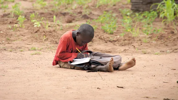 LWF-led education project for Yida refugees, South Sudan. Photo: LWF/M. Hyden