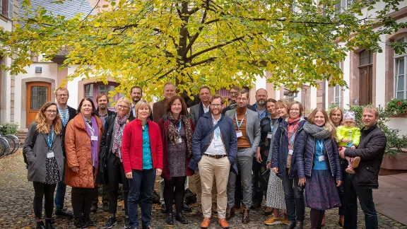 European communicators met in Strasbourg, France, this year for the second time. Photo: LWF/Arni Danielsson