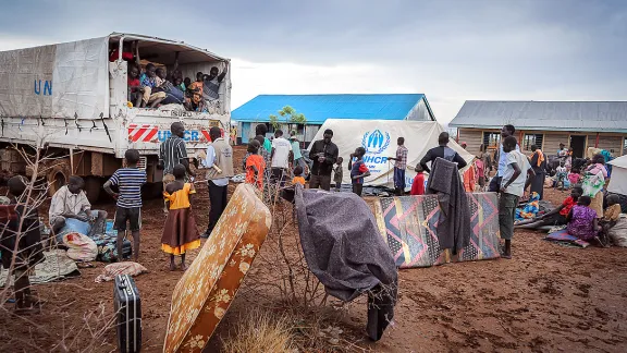 UNHCR and LWF response to South Sudanese refugees in Maban refugee camp. Photo: Mats Wallerstedt