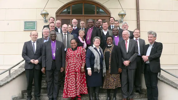 Meeting in Wittenberg, German and Tanzanian Lutheran church leaders stated their commitment to ongoing mutual conversations and exchange. Photo: VELKD/Gundolf Holfert