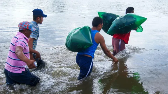 There are many risks on the irregular migration journey from El Salvador to the U.S border. Photo: F. Arucha/ Salvadoran Lutheran Church