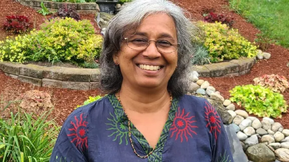 Mary Philip is Associate Professor for Lutheran Global Theology and Mission at the Martin Luther University College, Canada. One of her areas of expertise is Environmental Theology and Ecojustice. Photo: Mary Philip