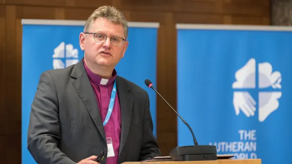 Presiding Bishop Jerzy Samiec from the Evangelical Church of the Augsburg Confession in Poland. Photo: LWF/Albin Hillert 