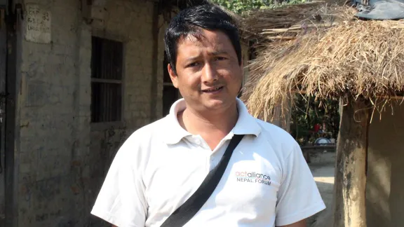 Hukum Sarki dreams of seeing the Haliya, or bonded labor system, totally eradicated. Photo: LWF Nepal