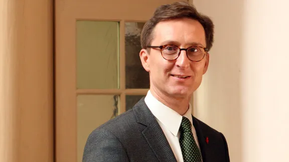 Prof. Dr Ä½ubomÃ­r Batka was one of the two lecturers at the 19th International theological seminar held at the LWF Center Wittenberg. Photo: LWF/A. WeyermÃ¼ller