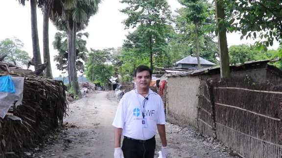 Yagya Gautam, Projektmanager des Lutherischen Weltbundes (LWB) in Nepal. Foto: LWB Nepal