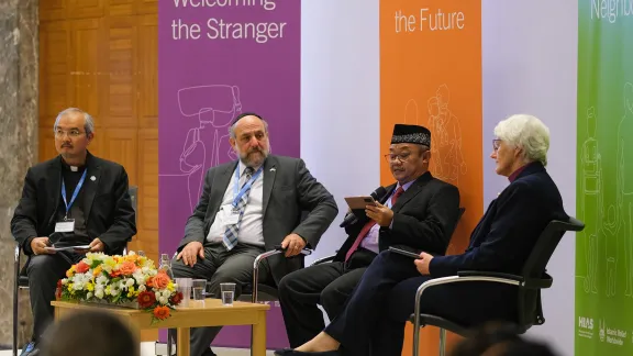 Religious leaders at Welcoming the Stranger conference