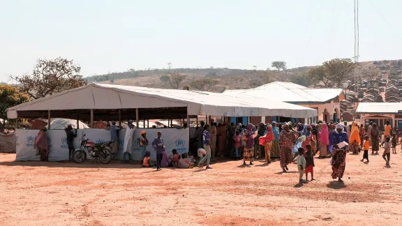 Das Flüchtlingslager Borgop in Kamerun beherbergt Menschen, die durch den Konflikt in der Zentralafrikanischen Republik vertrieben wurden – eine von vielen Notsituationen, die nur selten Schlagzeilen machen. Foto: LWB Kamerun