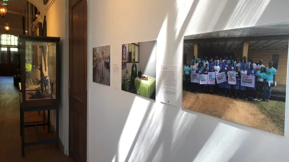 In der Ausstellung vorgestellte aktuelle LWB-Projekte, die von der Evangelischen Kirche in den Niederlanden unterstützt werden