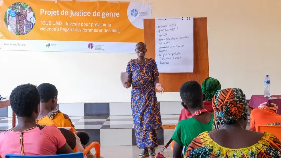 Vor den 16 Aktionstagen veranstaltete der LWB-Burundi einen dreitägigen Gendergerechtigkeitsworkshop für Frauen in Führungspositionen