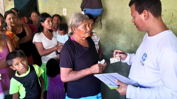 Humanitärer Einsatz in den indigenen Gemeinschaften Pepeina, Wakajara de la Horqueta und Winamorena in der Gemeinde Pedernales im Bundesstaat Delta, Venezuela