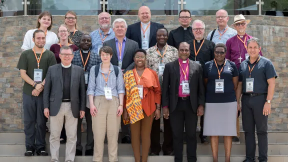 Die lutherischen Teilnehmenden am Globalen Christlichen Forum in Accra, Ghana. Foto: A. Hillert 