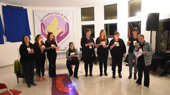 Las ministras de la Iglesia Evangélica del Río de la Plata celebraron en el marco del Sínodo los 40 años de la ordenación de mujeres. Foto: FLM/Eugenio Albrecht