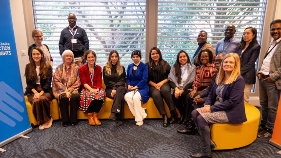 Participants in the 16 Day Campaign event hosted by the LWF and WCC in Geneva