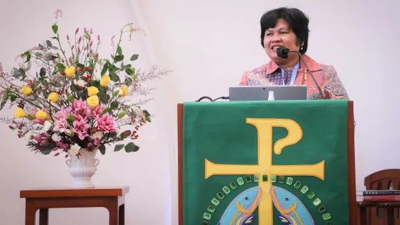 Rev. Dr Rospita Siahaan, LWF Regional Secretary for Asia. Photo: LWF/Johanan Celine Valeriano