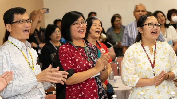 Kirchenleitende aus der Region Asien während der Vorbereitenden Konsultation im Juni 2023 in Malaysia. Foto: LWB/Jotham Lee