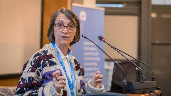 Argentinian feminist theologian Rev. Dr Mercedes Garcia Bachmann