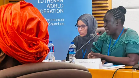 LWF’s human rights advocacy in 2024 included a side-event at the African Commission on Human and Peoples’ Rights in Banjul, Gambia. Photo: Jamestina Quee/ Evangelical Lutheran Church in Sierra Leone