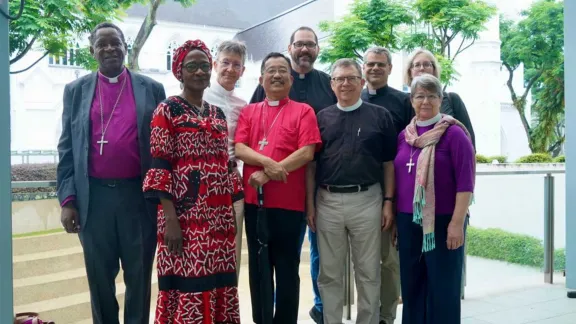 Members of the ALICUM Steering Group during a meeting in Singapore. Photo: Lutheran Church in Singapore